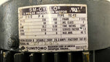 Sumitomo TC-FX Cyclo Drive Motor 230/460 Volts 7.5Hp 1800Rpm 4P 3Ph F-132S