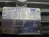 Teco Westinghouse NP7/52 AC Motor 7.5 HP 230/460 Volts 3600 RPM 213T Frame