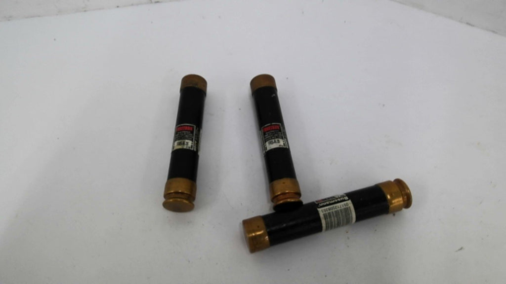 Fusetron FRS-R-35 AMPS Dual Element Time Delay Fuse 250VDC 20kA Lot Of 3
