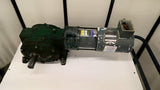 Baldor VWDM3538 Left Angled Gear Motor 1/2Hp 230/460V 5:1 Tenv 60Hz