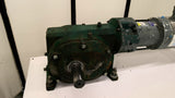 Baldor VWDM3538 Left Angled Gear Motor 1/2Hp 230/460V 5:1 Tenv 60Hz