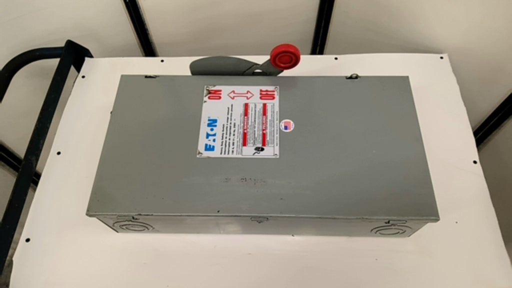 Eaton DH363UGK Non-Fusible Safety Switch 600Vac 250Vdc 3P 100A Type1