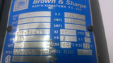 Brown Sharp B6839-3 AC Electric Motor 1/3 HP 230 / 460 VAC 900 RPM 8 Pole