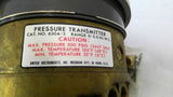 Dwyer 630A-3 Series 600 Pressure Transmitter 0-5.0in Range 500PSIG Max Pressure