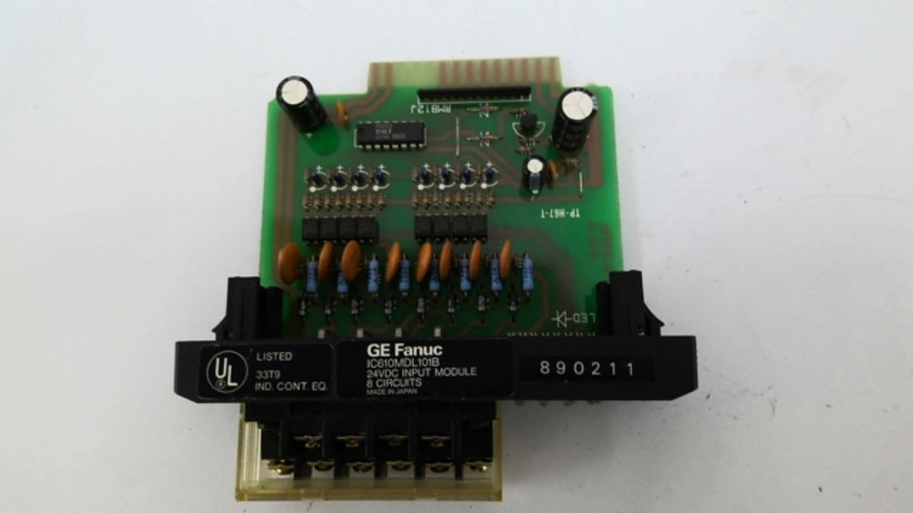 GE Fanuc IC610MDL101B Input Module 24VDC 8 Circuits
