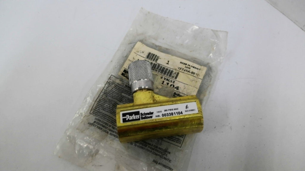 Parker 003381104 Flow Control Valve 250PSIG 3/4"