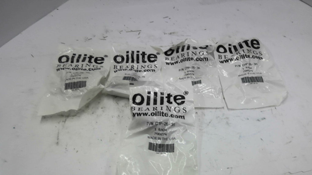 Oilite CMP-26-3A Bronze Bushing Set of 5