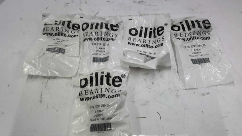 Oilite CMP-26-3A Bronze Bushing Lot of 5