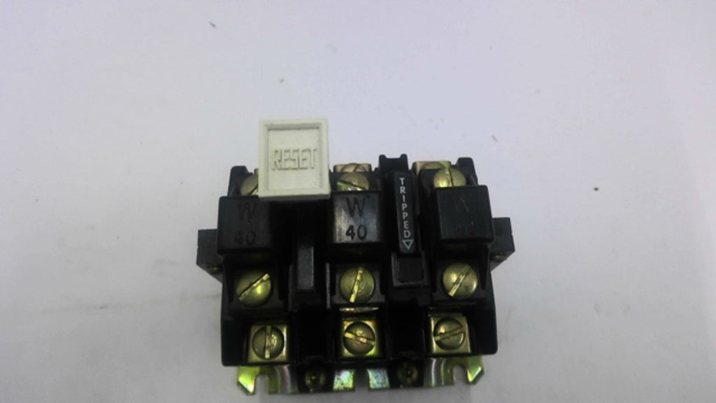 Allen Bradley 592 BOV16 Overload Relay 3 Pole 120/ 600 Vac