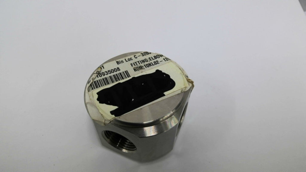 Parker 10K-L02-12C Stainless Steel Elbow 3/4" Connection