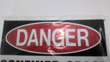 Danger Confined Space Sign Lot OF 45