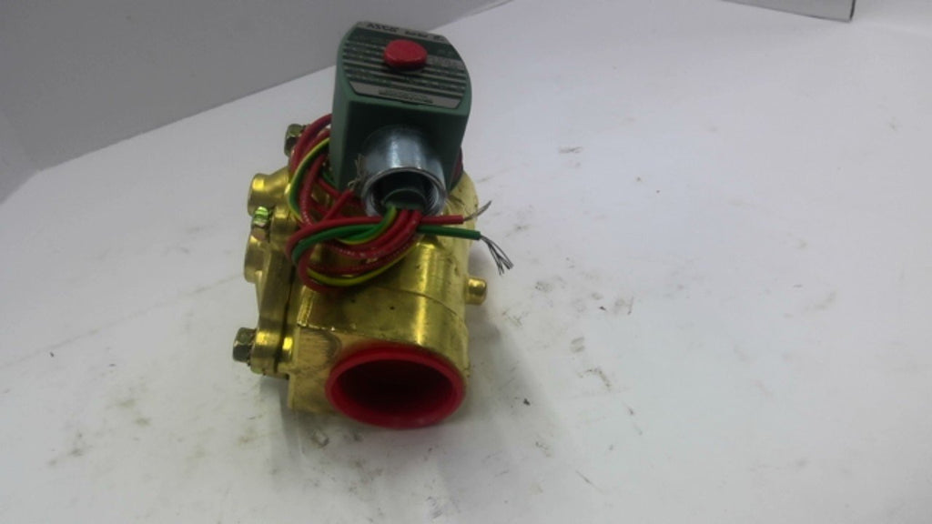 Asco 8210G22 Redhat Solenoid Valve 1 1/2" Pipe 150 PSI