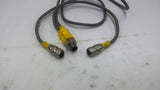 Turck VBRS 4.4-2RK 4T-0.3/0.3/S1569 Industrial Splitter Cable