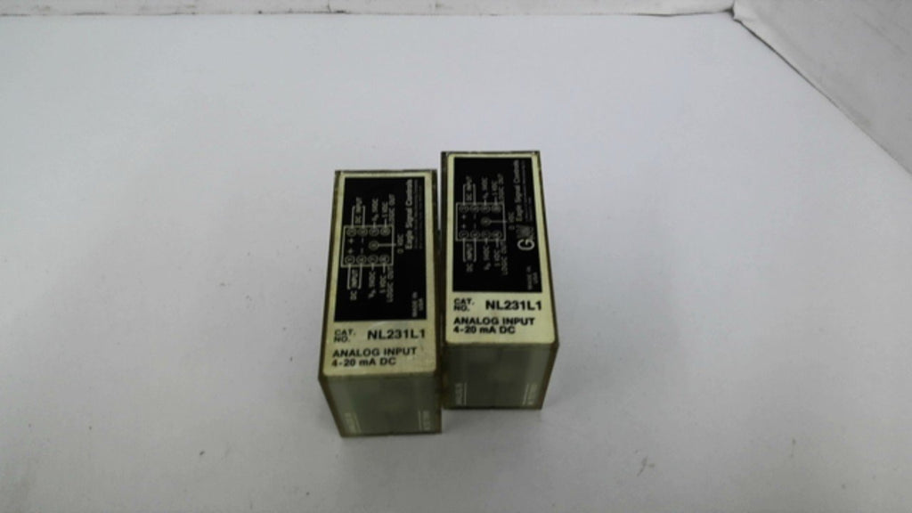 Eagle Signal Controls NL231L1 Analog Input Module 4-20mA DC Lot Of 2