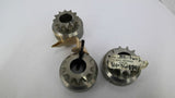 78.80.017.500 3 Stainless Steel Bearing Housing Sprockets 1" Bore Lot Of 3