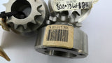 78.80.017.500 3 Stainless Steel Bearing Housing Sprockets 1" Bore Lot Of 3