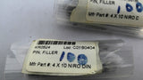 4X10-Niro-DIn Filler Pins Lot Of 3 Bags 100 Per Bag