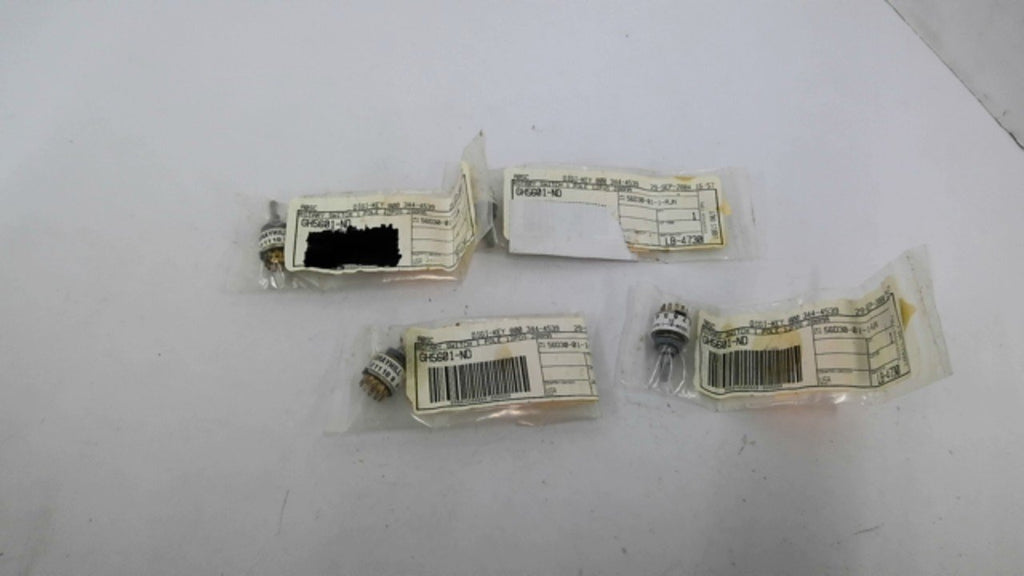 Digi-Key 56030-01-1-AJN Rotary Switch 200MA Single Pole 12POS Lot of 4