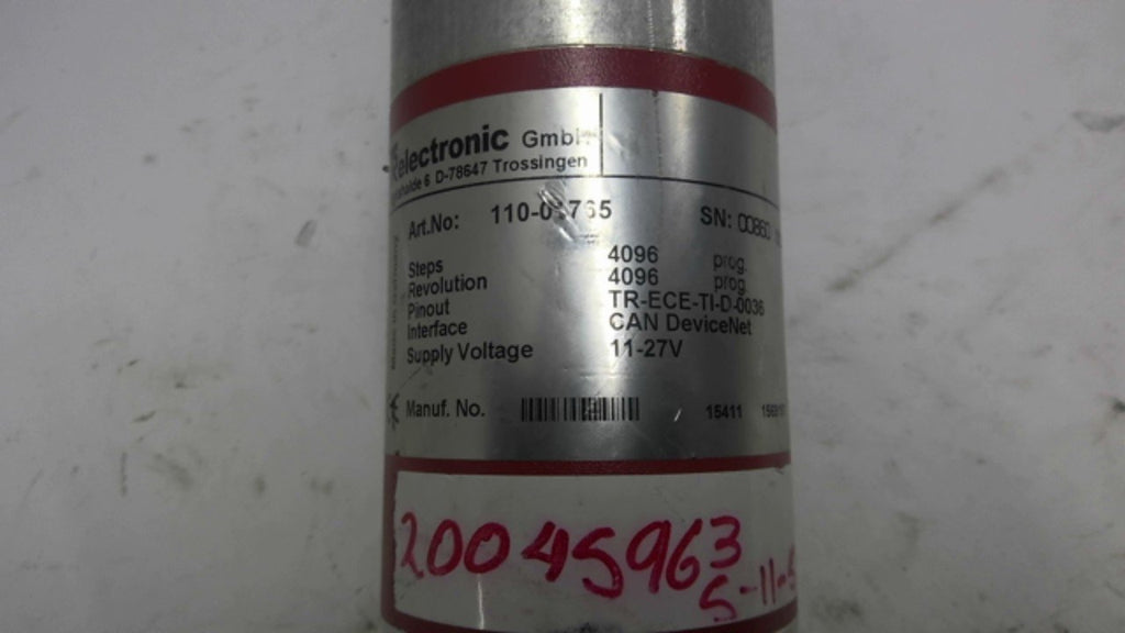 Trielectronic 110-01765 Rotary Encoder 11-27 V