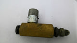 Parker F-1200 Brass Hydraulic Flow Control Valve 1" X 1" And 3/4" X 3/4" Bore