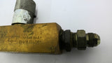 Parker F-1200 Brass Hydraulic Flow Control Valve 1" X 1" And 3/4" X 3/4" Bore