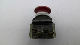 Allen Bradley 800T-06 Push/Pull Mushroom Head Switch 600VAC