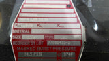 BS&B A7005432-3 Type JRS Safety Systems Rupture Disk 34.5PSIG 1-1/2"