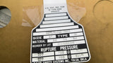 BS&B Safety Systems 92003584-8 Type DV Rupture Disk 4" 300PSIG 3 Per Box