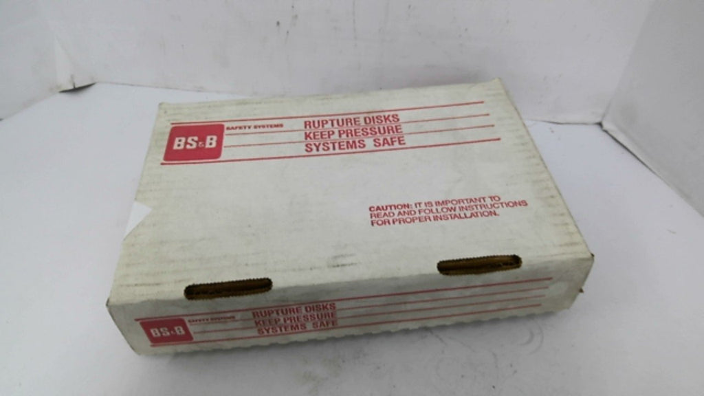 BS&B Safety Systems A0007019-1 Type DV Rupture Disk 4" 45PSIG