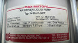 Maximator S60-05-NPT Air Driven Liquid Pump