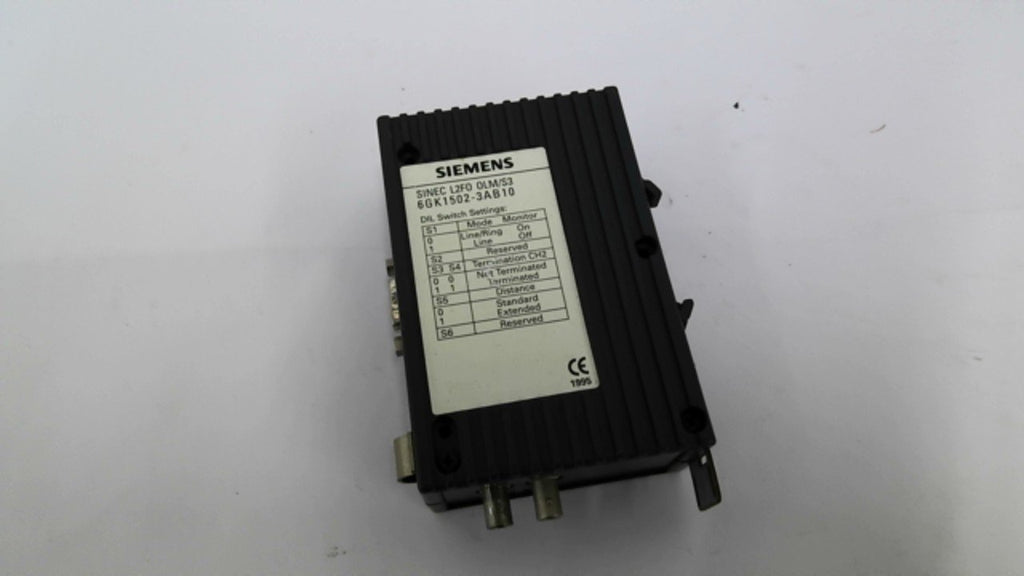 Siemens SINEC L2FO OLM/S3 6GK1502-3AB10 SIMATIC NET Optical Link Module Used