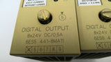 Siemens S5 6ES5-441-8MA11 Digital Output Module 0.5A Pilot Duty 8-24VDC