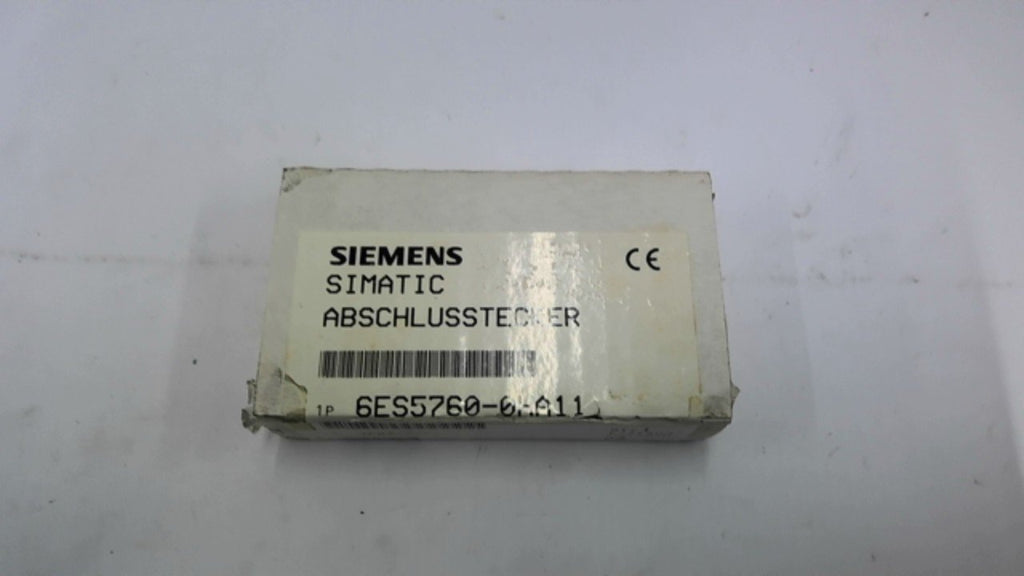 Siemens 6ES5760-0HA11 Simatic Terminator Resister