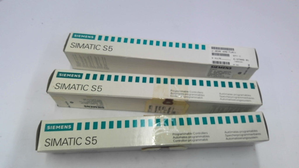 Siemens 6ES5 490-7LB21 Front Connector Lot Of 3