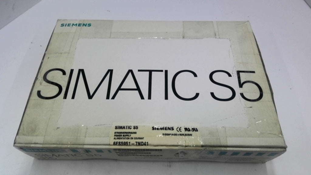Siemens Simatic S5 6ES5-951-7ND41 Power Supply Unit