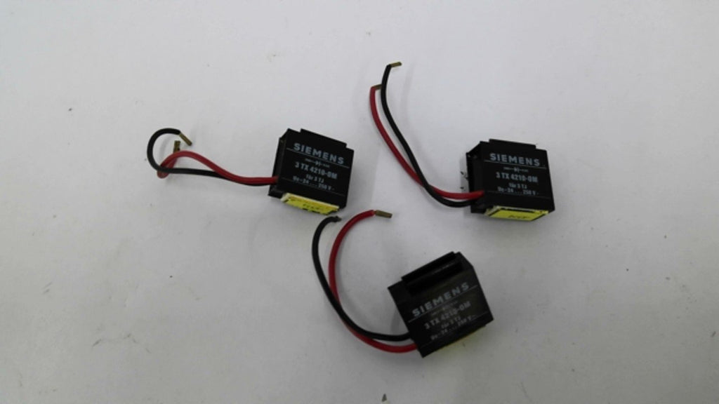 Siemens 3TX-4210-0M Surge Protectors 250V Lot Of 3