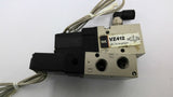 SMC VZ412 3-Port Solenoid Valve 24VAC