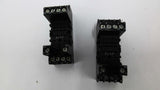 Telemecanique RXZ7G Relay Socket 5 Amps 250VAC Lot Of 2