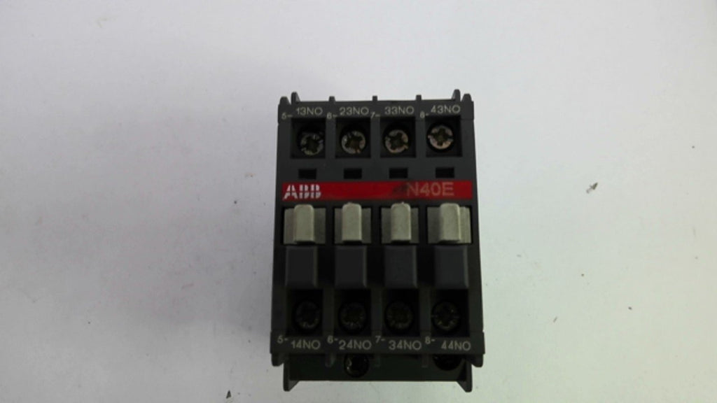 ABB N40E Industrial Relay 16 Amp R84 110-120V 60HZ