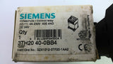 Siemens 3TH20-40-0BB4 Control Relay 10A 24VDC