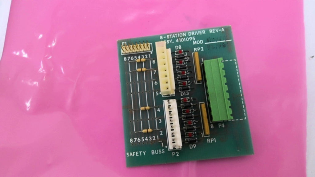 Gaston County 4101094 Rev A Safety Bus Circuit Board