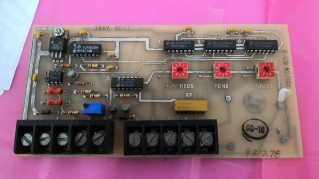 Gaston County 4004806 Safety Bus Circuit Board