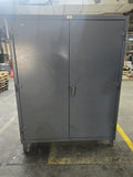 Strong Hold 56-244G 60x24x78 12 Gauge Industrial Steel Storages Cabinet