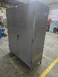 Strong Hold 56-244G 60x24x78 12 Gauge Industrial Steel Storages Cabinet