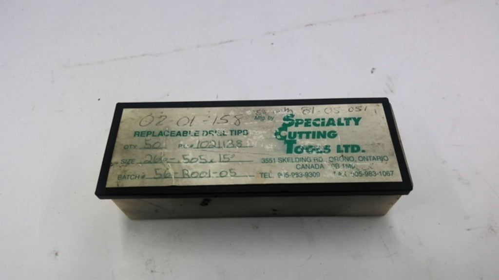Specialty Cutting Tools .266-.505.15 Dual Diameter Pilot Step Drill Bit box of 5