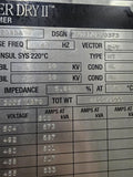 Square D 11-01-10-129419A Power Dry II 500 KVA 480 Pri 208/120 Sec Volts