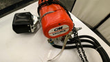 CM Shopair 500lb Pneumatic Variable Speed Hoist 90 psi 10 ft Chain Length