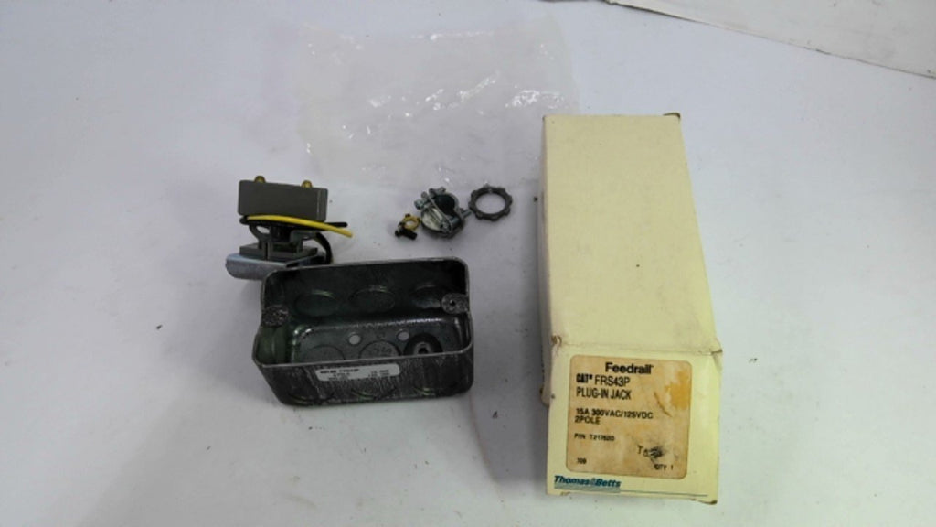 Thomas & Betts FRS43P Plug In Jack 15A 300VAC125VDC 2-Pole