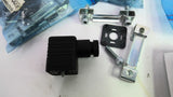 Hirschmann 12B-GDM Cable Socket Rectangular Connector Lot Of 3