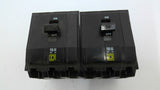Square D MG-5194 HACR Type 3-Pole Circuit Breaker 240VAC 30AMP Lot Of 2